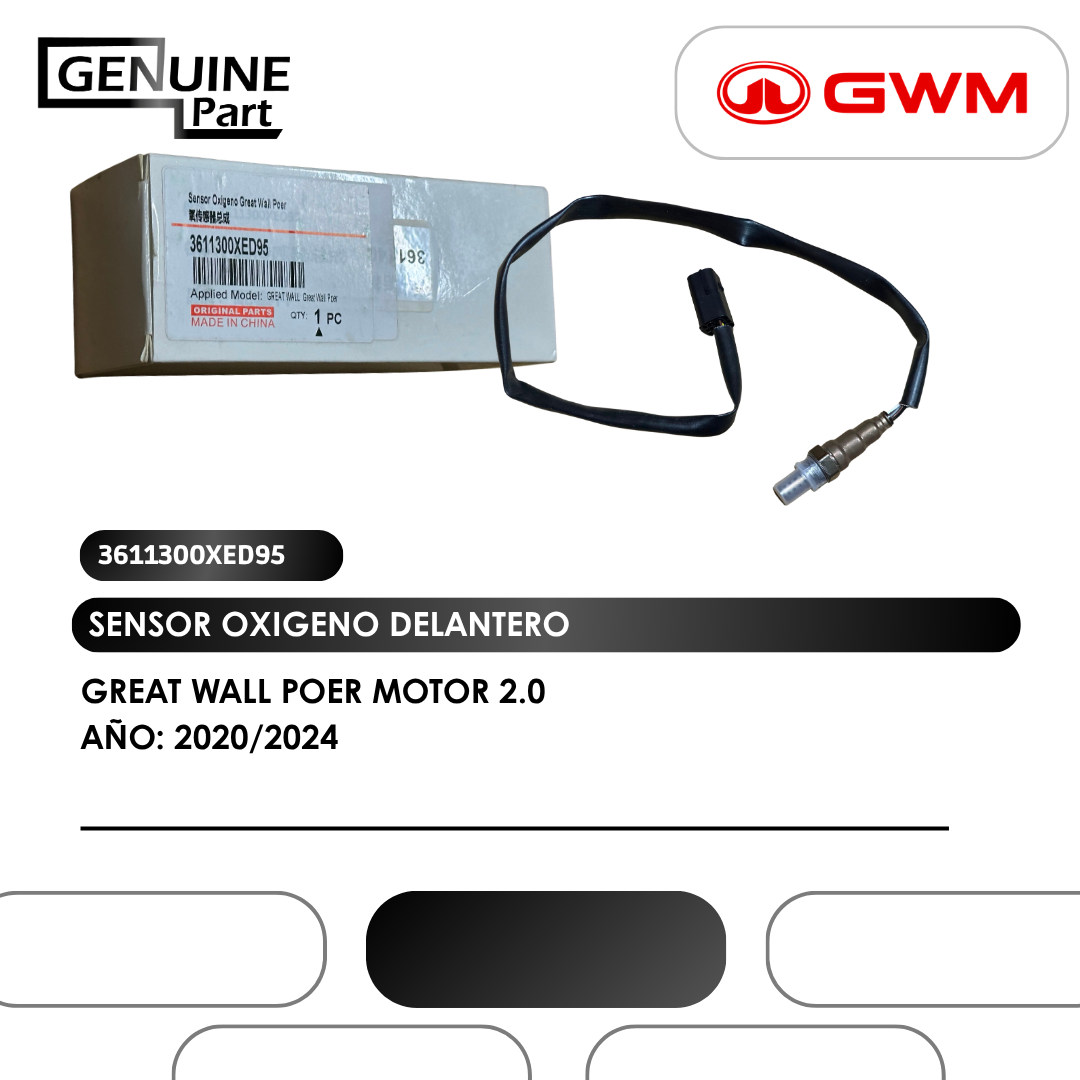SENSOR OXIGENO DELANTERO GREAT WALL POER MOTOR 2.0 (2020/2024)