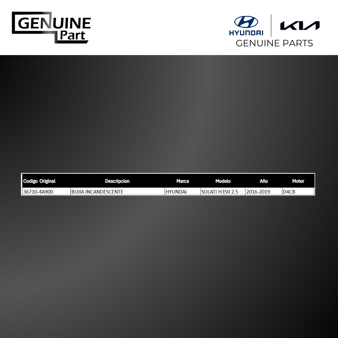 Bujía Incandescente