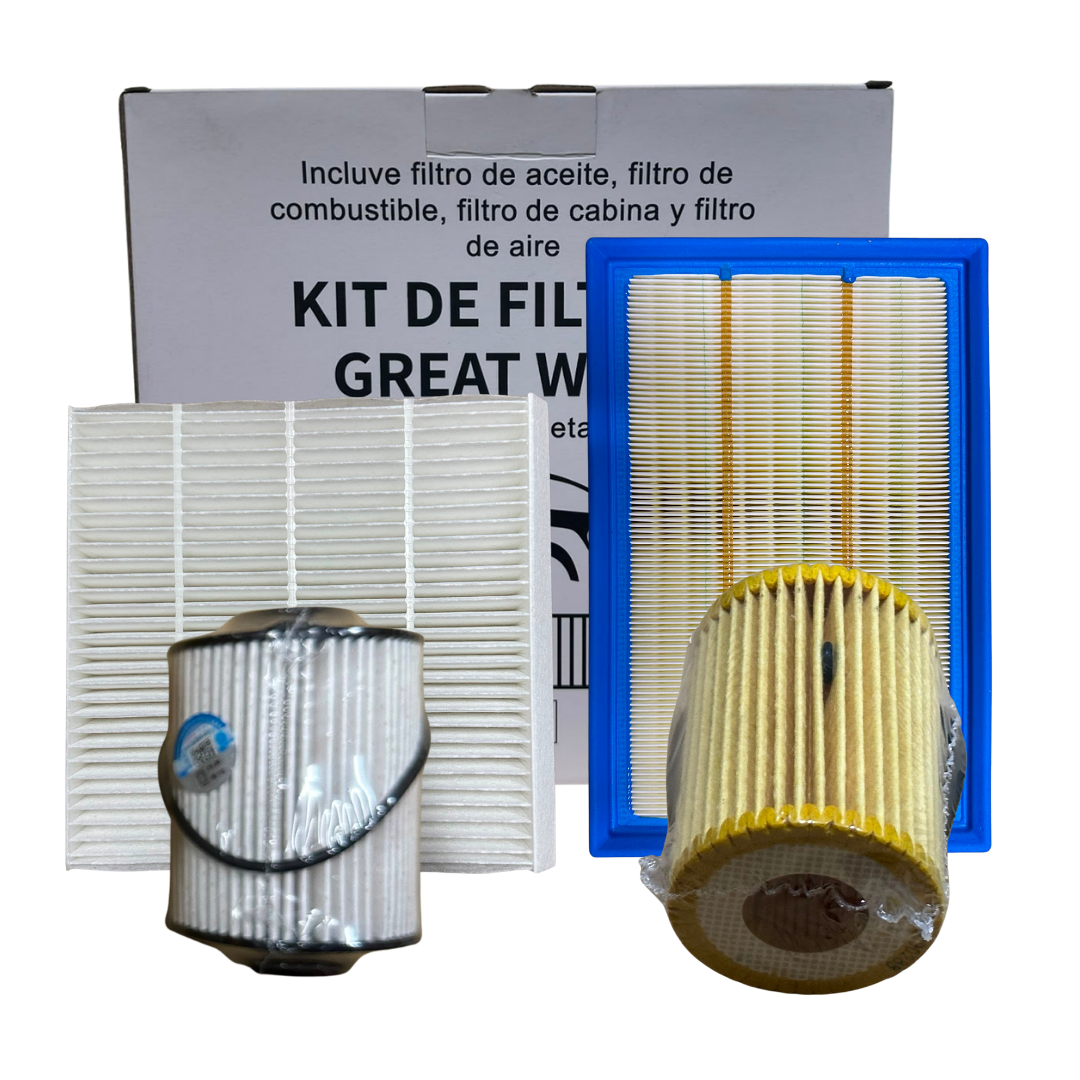 KIT DE MANTENCION (FILTROS) GREAT WALL POER MOTOR 2.0 (2019/2023) EURO 5