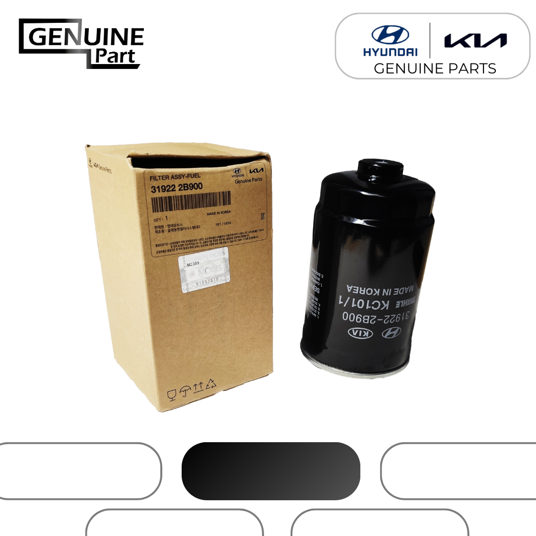 FILTRO PETROLEO Hyundai y Kia (31922-2B900)