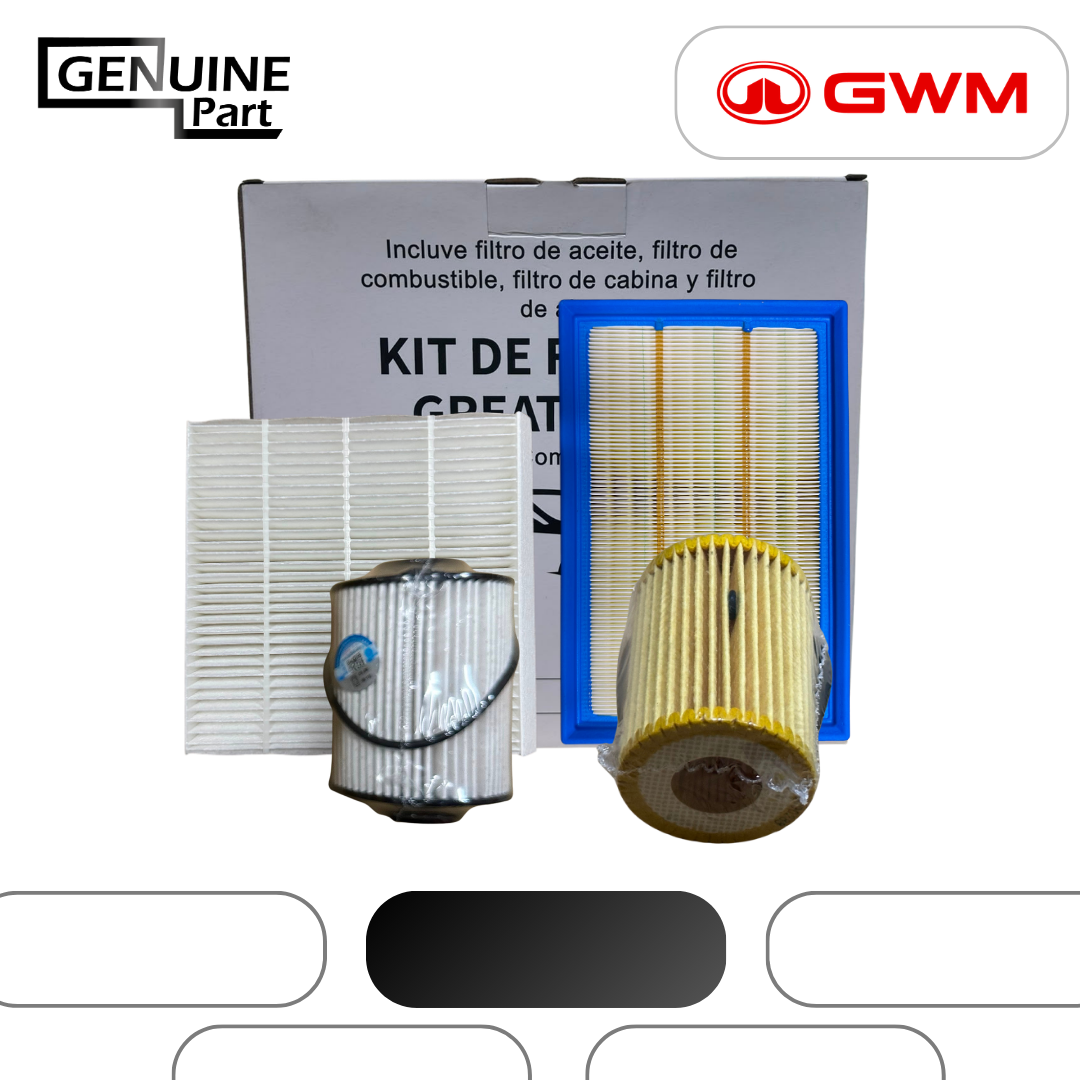 KIT DE MANTENCION (FILTROS) GREAT WALL POER MOTOR 2.0 (2019/2023) EURO 5