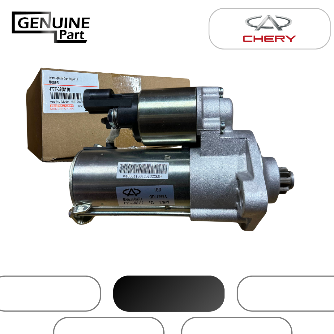 MOTOR DE PARTIDA CHERY TIGGO 2 MOTOR 1.5 (2017/2025)